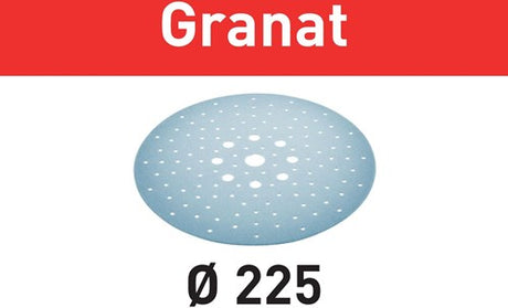 Festool accessoires festool granat serie - schuurschijf - d225 - p120 - 25 stuks