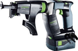 Festool dwc 18-2500 hpc 4.0 i-plus | duradrive accu schroefautomaat 18v 2500rpm in systainer sys3 m 187 (2x 4.0ah accu + lader) - 576498