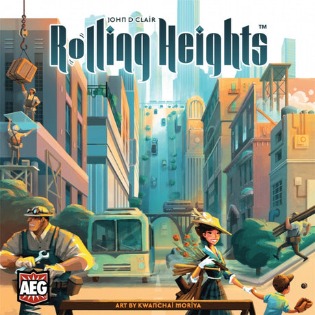 European player network rolling heights bordspel (engels, 1 - 4 spelers, 60 minuten, vanaf 14 jaar)