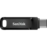 Sandisk ultra dual drive go 128 gb usb-stick (zwart, usb-a 3.2 (5 gbit s), usb-c 3.2 (5 gbit s))