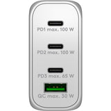Goobay usb-c pd multiport quick charger (100 w) (wit)
