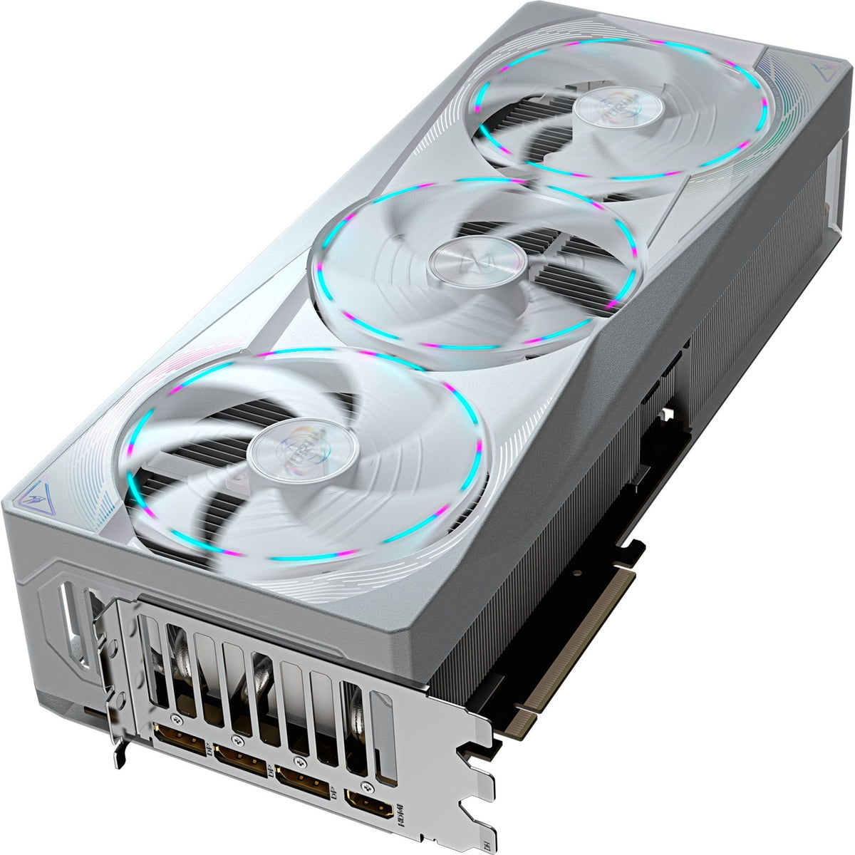 Gigabyte aorus geforce rtx 5080 master ice 16g grafische kaart (3x displayport, 1x hdmi)