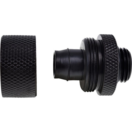 Alphacool eiszapfen 16 10mm compression fitting verbinding (zwart)