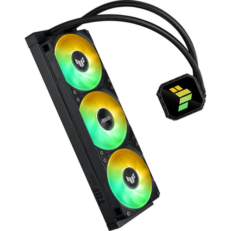 Asus tuf gaming lc iii 360 argb waterkoeling (zwart)