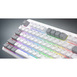 Hator rockfall 3 tkl wireless rgb mechanisch gaming toetsenbord (wit, us lay-out (qwerty), hator aurum orange, 80% (tkl), rgb, pbt keycaps, hotswap, 2.4 ghz bluetooth usb-c)