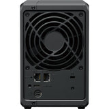 Synology diskstation ds725+ nas (zwart, 2x lan, usb-a 3.2 (5 gbit s))