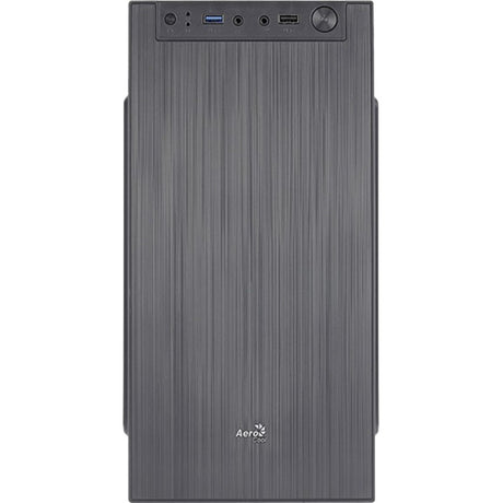 Aerocool cs-108 mini tower behuizing (zwart | 2x usb-a)