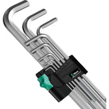 Wera inbussleutelset 950 9 hex-plus 4 (chroom, 9-delig)