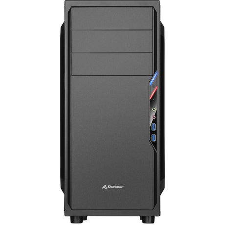 Sharkoon vs4-v midi tower behuizing (zwart | 2x usb-a)