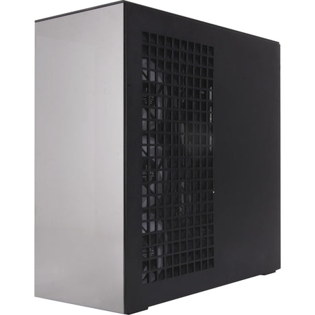 Arctic xtender vg midi tower behuizing (zwart | 2x usb-a | 1x usb-c | rgb | tempered glass)