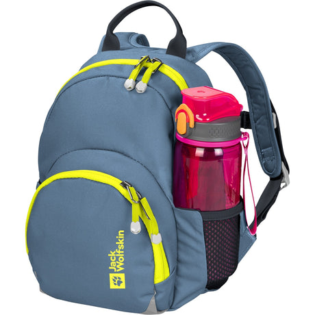 Jack wolfskin buttercup rugzak (blauw neongeel, 4,5 liter)