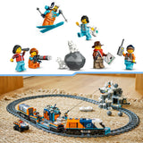 Lego city onderzoekstrein op de noordpool voertuig speelgoed - 60470