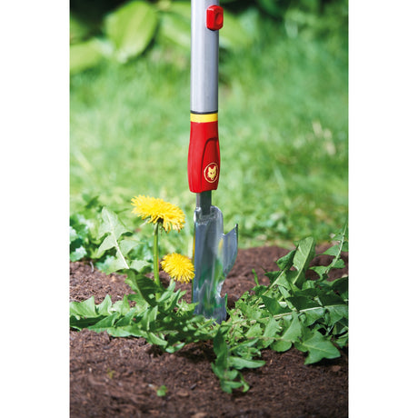 Wolf-garten multi-star iw-m distelsteker onkruidsteker (rood zilver)