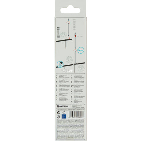 Gardena verlengbuis voor sproeiers (zwart, 5 stuks)