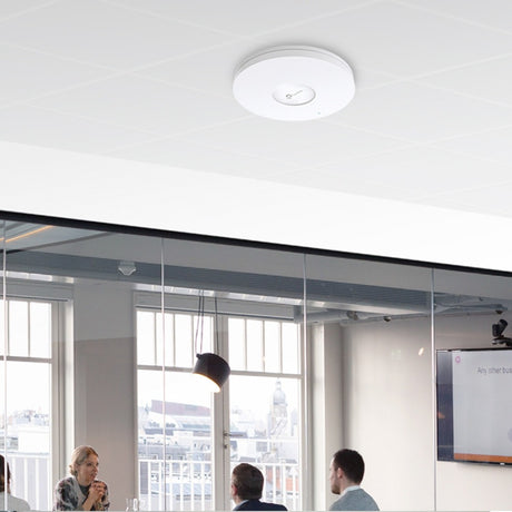 Tp-link omada eap670 ax5400 wifi 6 access point voor plafondmontage mesh access point (wit, poe)