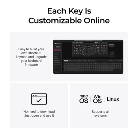 Keychron q13 ultra-p1 8k wireless custom mechanical keyboard (wit, us lay-out (qwerty), silk pom red, 96%, rgb, hot swap, 8k, 2.4 ghz | bluetooth 5.2 | usb-c)