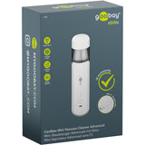 Goobay cordless mini vacuum cleaner advanced handstofzuiger (wit)