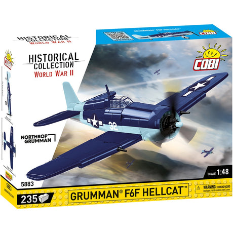 Cobi historical collection - grumman f6f hellcat constructiespeelgoed (schaal 1:48)