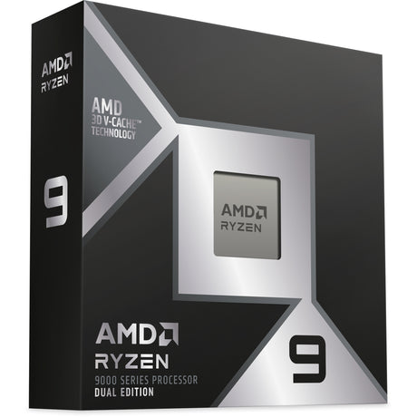 Amd ryzen 9 9950x3d2 dual edition, 4,3 ghz (5,6 ghz turbo boost) socket am5 processor (unlocked, boxed)