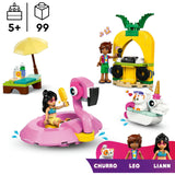 Lego friends 42658 zwembadfeestje met flamingo en eenhoorn