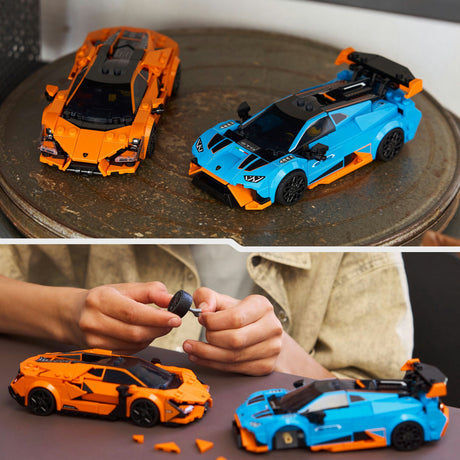 Lego ® speed champions lamborghini revuelto en huracán sto - 77238