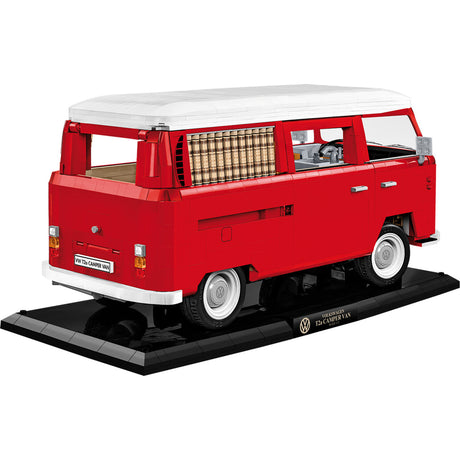 Cobi volkswagen t2a camper van - executive edition constructiespeelgoed (schaal 1:12)