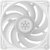 Silverstone vista 120 argb case fan (wit, 120 x 120 x 25 mm, pwm)