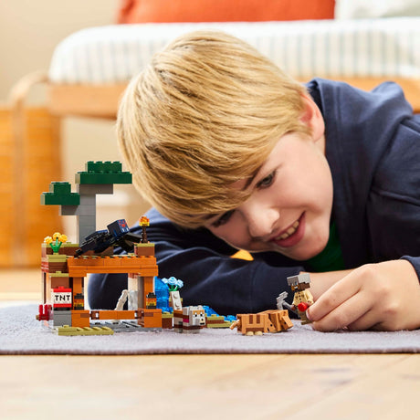 Lego minecraft de gordeldieren bij de mijn - 21269