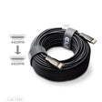 Club 3d actieve optische hdmi kabel (zwart, 100 meter)