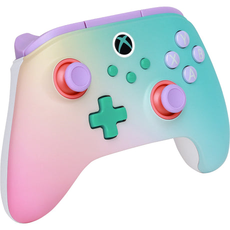 Powera advantage draadloze controller voor xbox series x|s - strandvibes (meerkleurig, xbox series x|s, xbox one, windows)