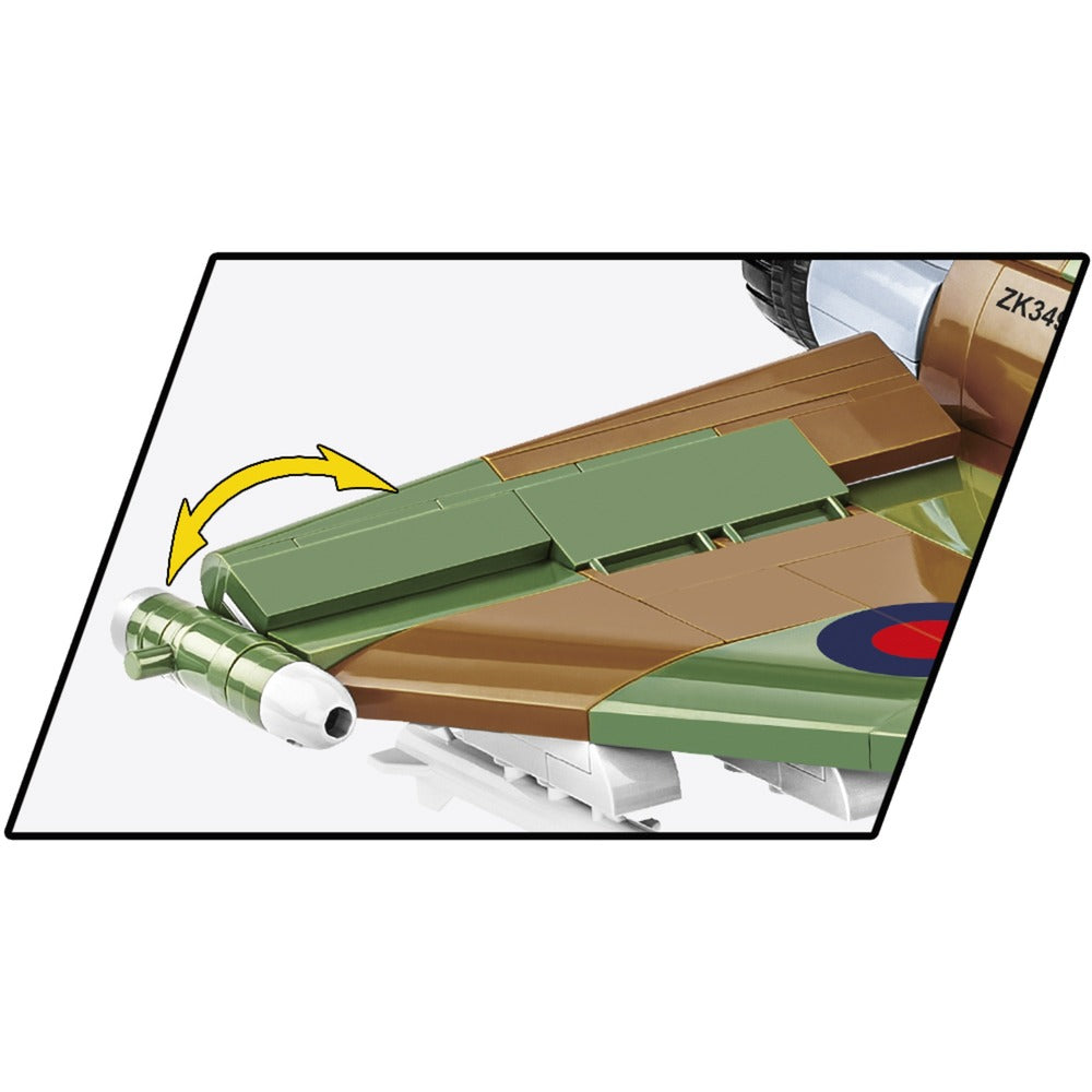 Cobi armed forces - eurofighter typhoon fgr4 gina constructiespeelgoed (schaal 1:48)