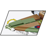 Cobi armed forces - eurofighter typhoon fgr4 gina constructiespeelgoed (schaal 1:48)