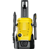 Kärcher k 5 wcm premium hogedrukreiniger (geel zwart, met vuilfrees en slanghaspel)