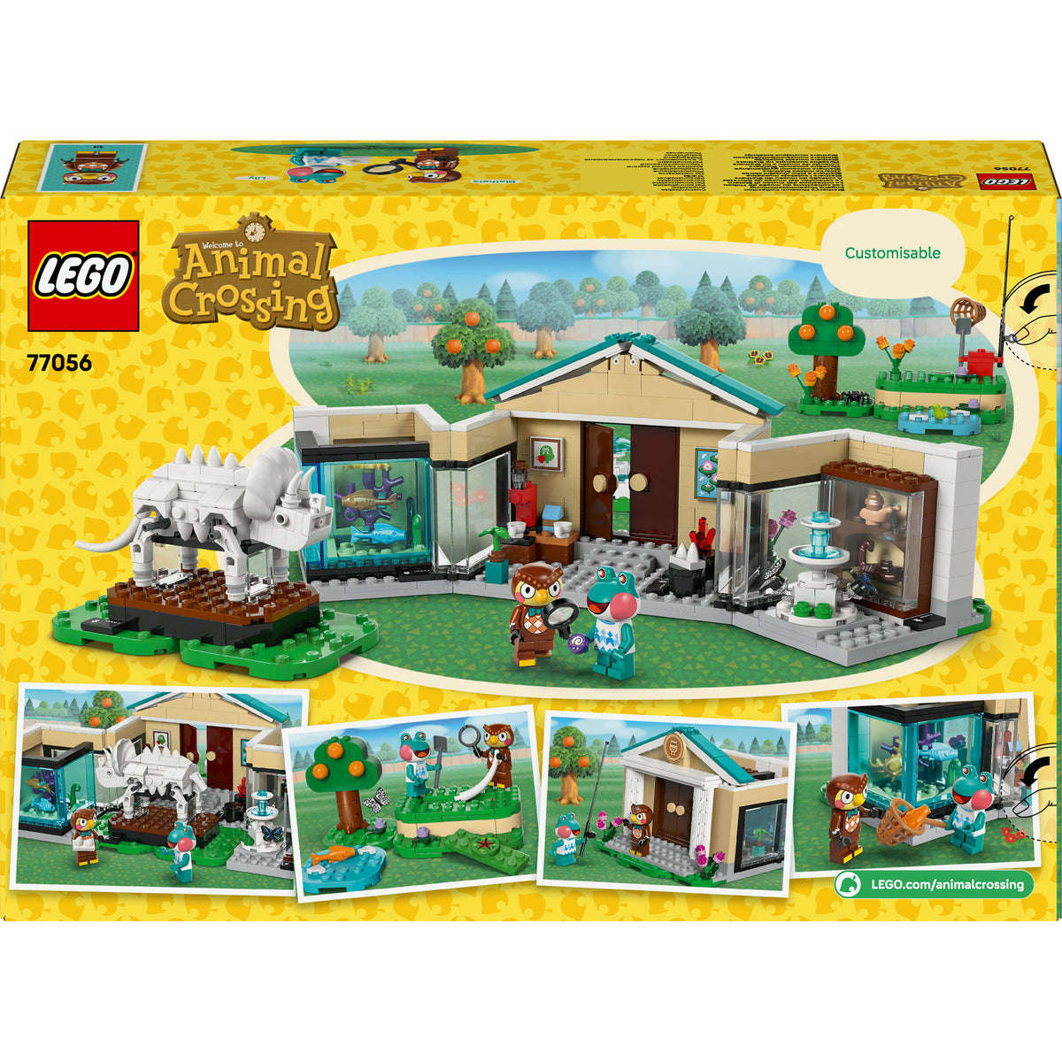 Lego ® animal crossing™ blathers' museumcollectie - 77056