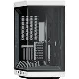 Hyte y70 midi tower behuizing (zwart wit | 2x usb-a | 1x usb-c | tempered glass)