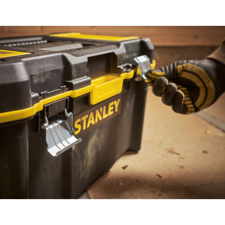 Stanley gereedschapskoffer cantilever 19 gereedschapsbox (zwart geel)