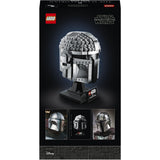 Lego star wars the mandalorian helmset voor volwassenen - 75328