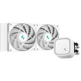 Deepcool le520 wh waterkoeling (wit, 4-pins pwm fan-connector)