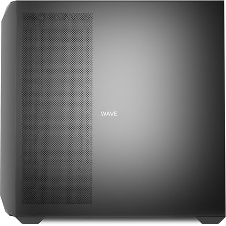 Sharkoon mk3 rgb mini tower behuizing (zwart | 2x usb-a | 1x usb-c | rgb | tempered glass)