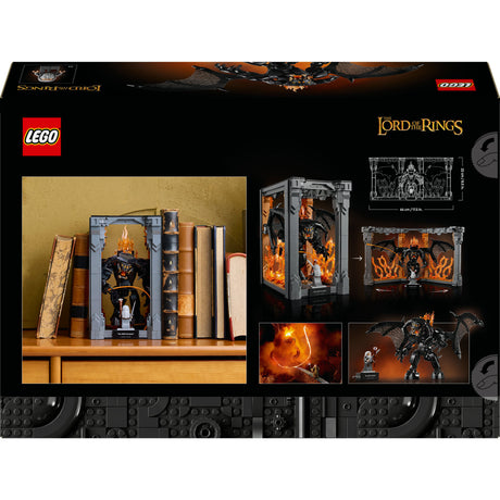 Lego icons boekensteun: the lord of the rings – balrog set - 10367