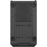Silverstone sst-fah1mb-g midi tower behuizing (zwart | 3x usb-a | tempered glass)