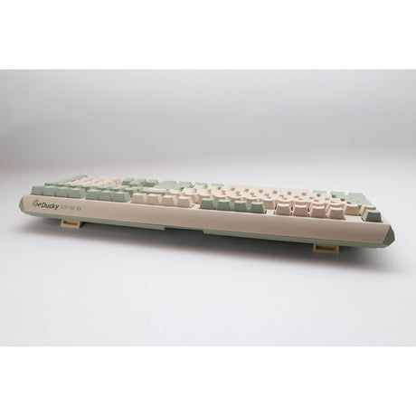 Ducky one 3 matcha, toetsenbord (crème groen, us lay-out, cherry mx brown, pbt double shot, hot swap)