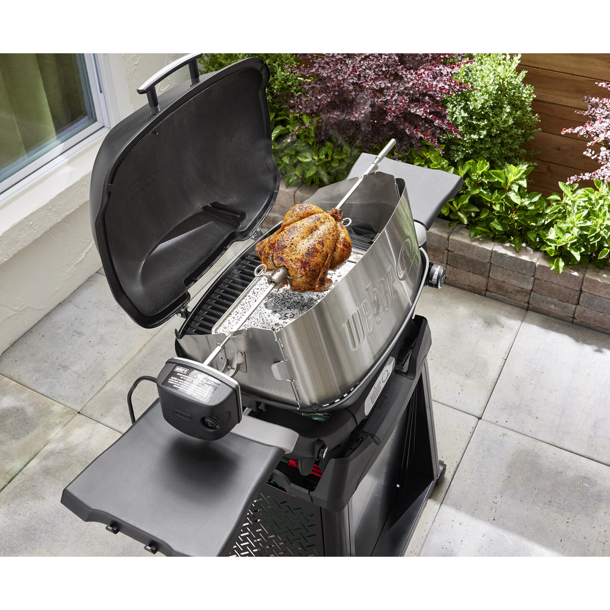 Weber braadspit voor q 2100n, q 2200n en q 2800n+ rotisserie