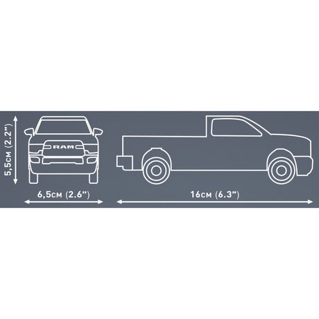 Cobi ram 2500 constructiespeelgoed (schaal 1:35)