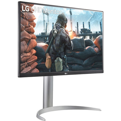Lg ultrafine 27up650k-w 27 4k ultra hd monitor (wit zilver, 1x displayport, 2x hdmi)