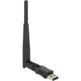 Delock usb 2.0 dual band wlan stick wlan adapter (zwart)