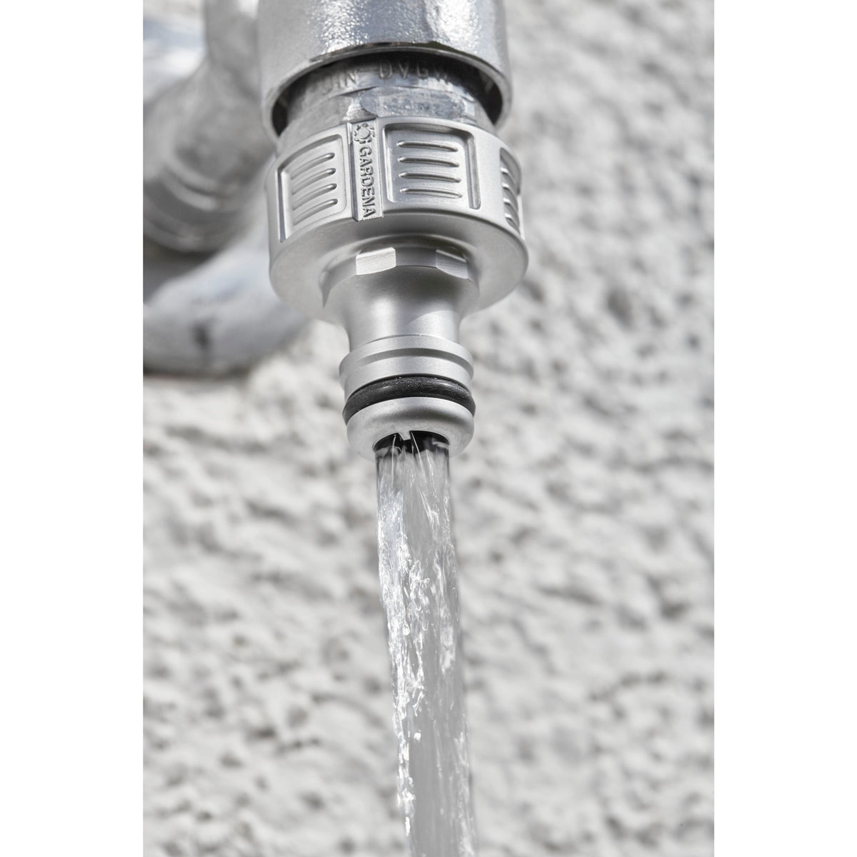 Gardena premium kraanstuk 26,5 mm (g 3 4 ) (zilver, 18241-50, bulk)