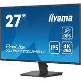 Iiyama prolite xu2792uhsu-b6 27 4k ultra hd monitor (zwart, 1x displayport, 1x hdmi, 1x usb-c, 3x usb-a)