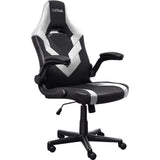 Trust gxt 703w riye gamingstoel (zwart wit)