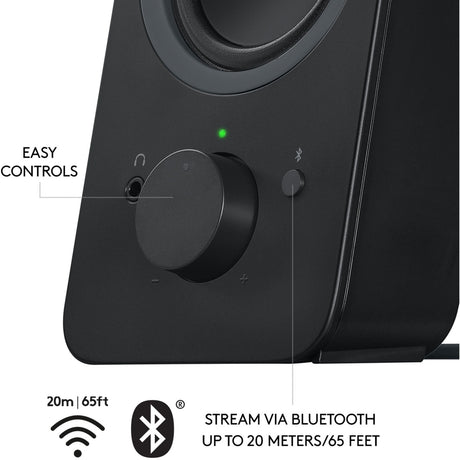 Logitech z207 pc-luidspreker (zwart)